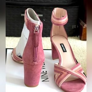 Pink Nine West Sandal